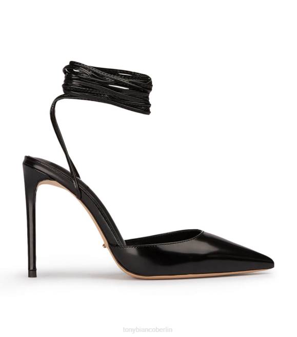 Stöckelschuhe| de Tony Bianco Frauen Acer-Heels Schwarz hochglänzend 4624130